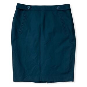 LOFT High-waisted Pencil Skirt - Black / Size 8